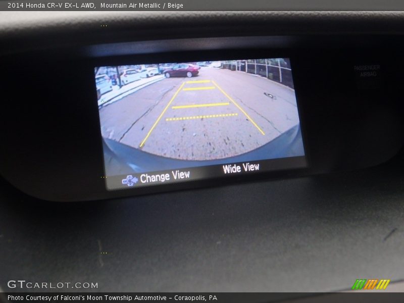 Mountain Air Metallic / Beige 2014 Honda CR-V EX-L AWD