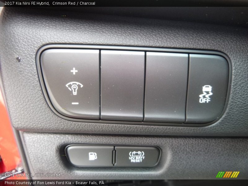 Crimson Red / Charcoal 2017 Kia Niro FE Hybrid