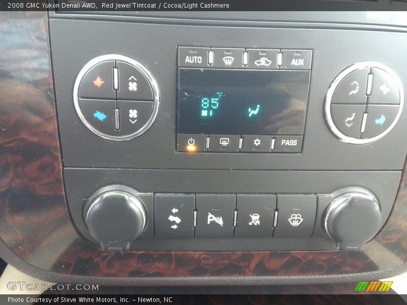 Red Jewel Tintcoat / Cocoa/Light Cashmere 2008 GMC Yukon Denali AWD