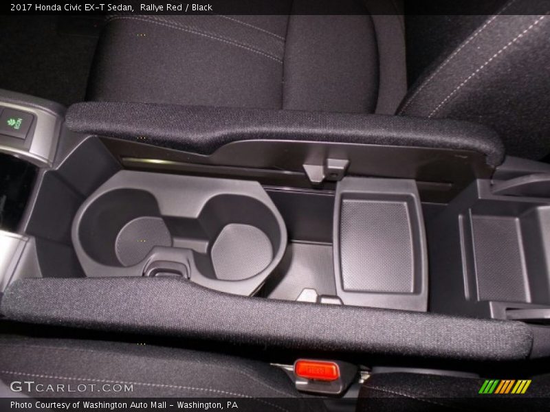 Rallye Red / Black 2017 Honda Civic EX-T Sedan
