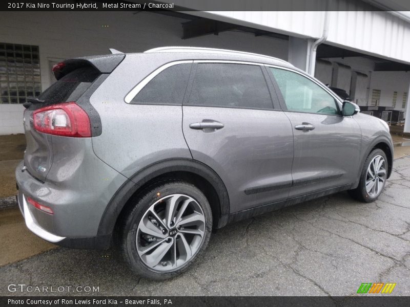 Metal Stream / Charcoal 2017 Kia Niro Touring Hybrid