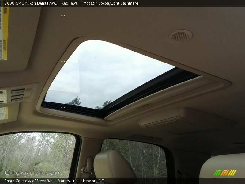Red Jewel Tintcoat / Cocoa/Light Cashmere 2008 GMC Yukon Denali AWD