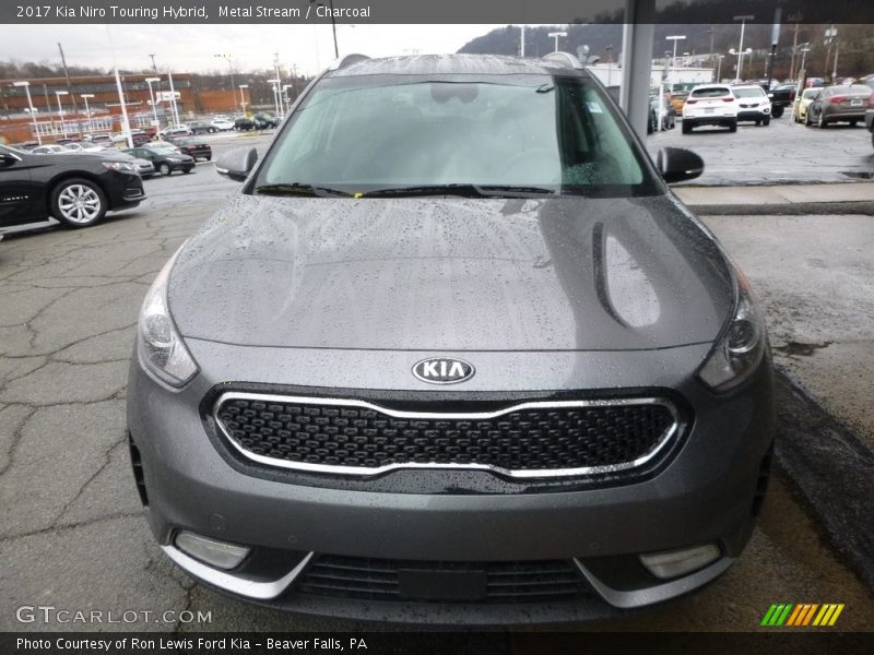 Metal Stream / Charcoal 2017 Kia Niro Touring Hybrid
