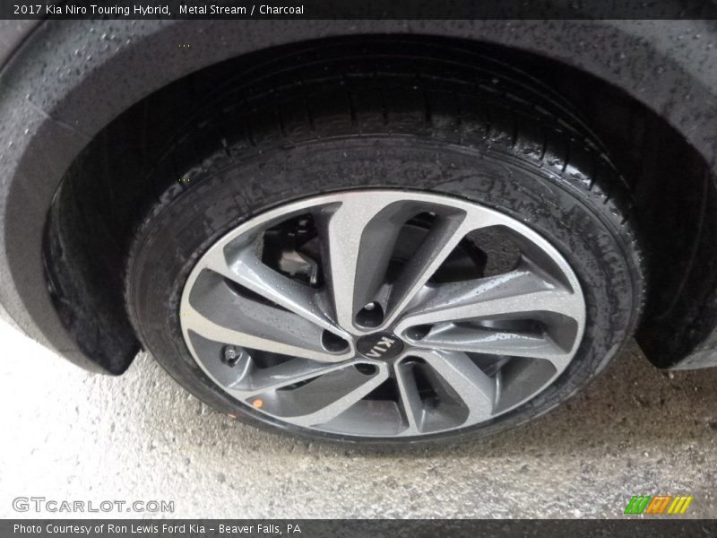 Metal Stream / Charcoal 2017 Kia Niro Touring Hybrid