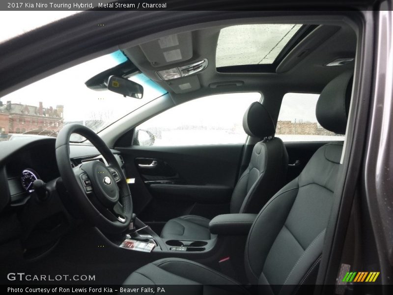 Metal Stream / Charcoal 2017 Kia Niro Touring Hybrid