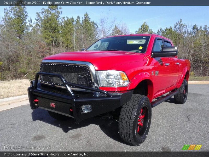 Flame Red / Dark Slate/Medium Graystone 2011 Dodge Ram 2500 HD Big Horn Crew Cab 4x4