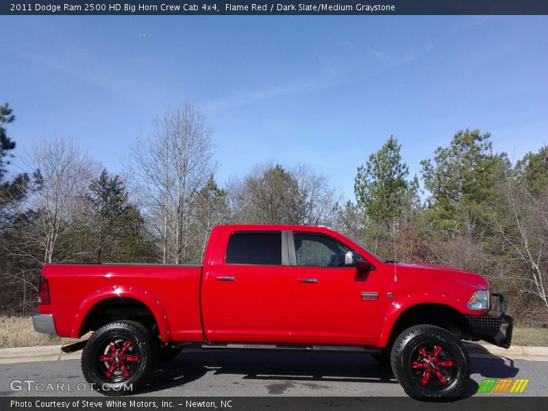 Flame Red / Dark Slate/Medium Graystone 2011 Dodge Ram 2500 HD Big Horn Crew Cab 4x4