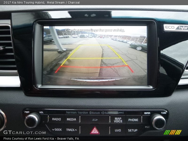 Metal Stream / Charcoal 2017 Kia Niro Touring Hybrid