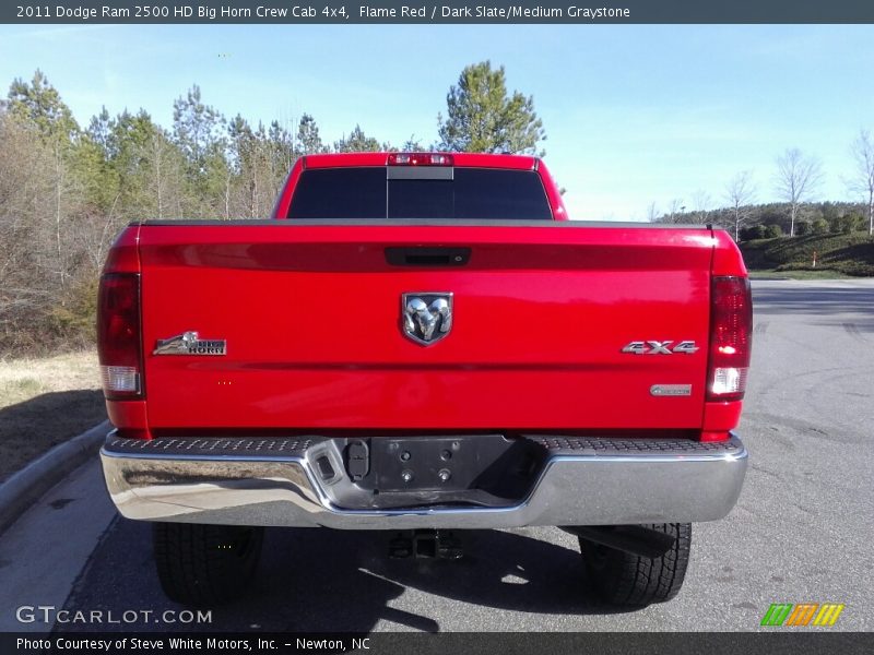 Flame Red / Dark Slate/Medium Graystone 2011 Dodge Ram 2500 HD Big Horn Crew Cab 4x4