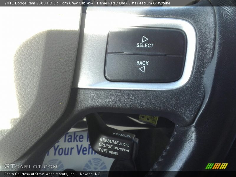 Flame Red / Dark Slate/Medium Graystone 2011 Dodge Ram 2500 HD Big Horn Crew Cab 4x4