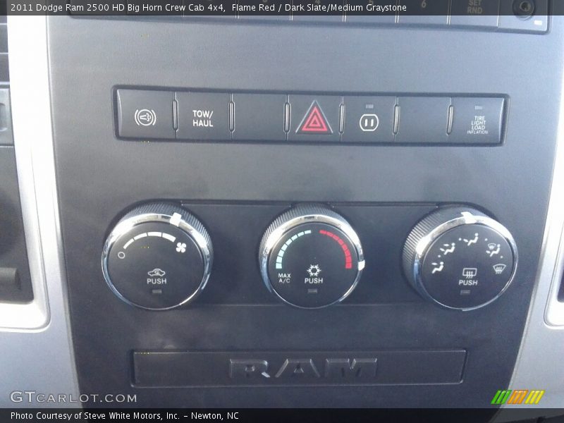 Flame Red / Dark Slate/Medium Graystone 2011 Dodge Ram 2500 HD Big Horn Crew Cab 4x4