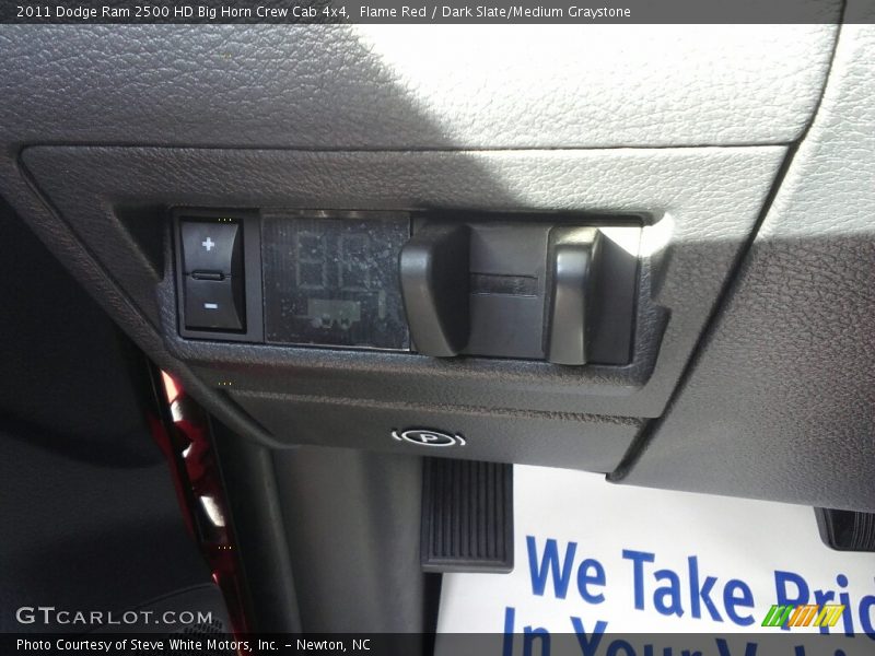 Flame Red / Dark Slate/Medium Graystone 2011 Dodge Ram 2500 HD Big Horn Crew Cab 4x4