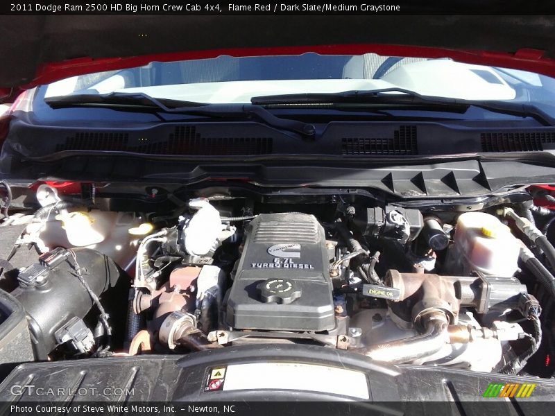 Flame Red / Dark Slate/Medium Graystone 2011 Dodge Ram 2500 HD Big Horn Crew Cab 4x4