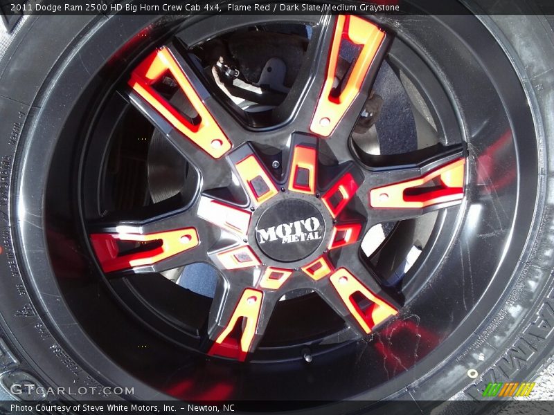 Flame Red / Dark Slate/Medium Graystone 2011 Dodge Ram 2500 HD Big Horn Crew Cab 4x4