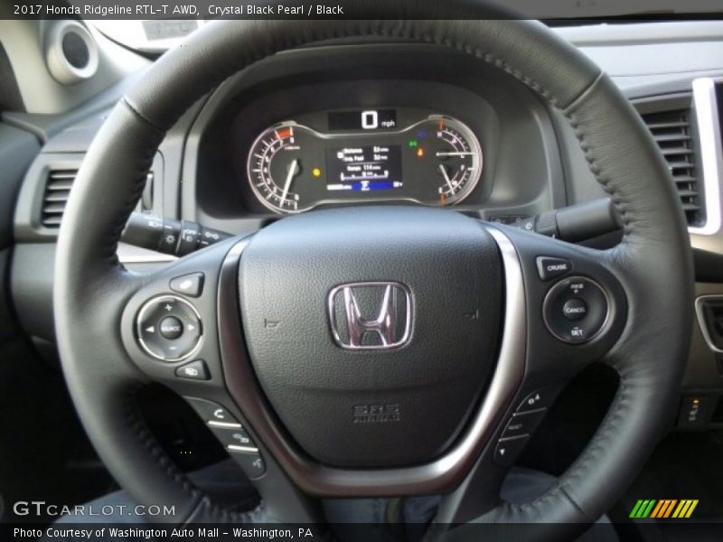  2017 Ridgeline RTL-T AWD Steering Wheel