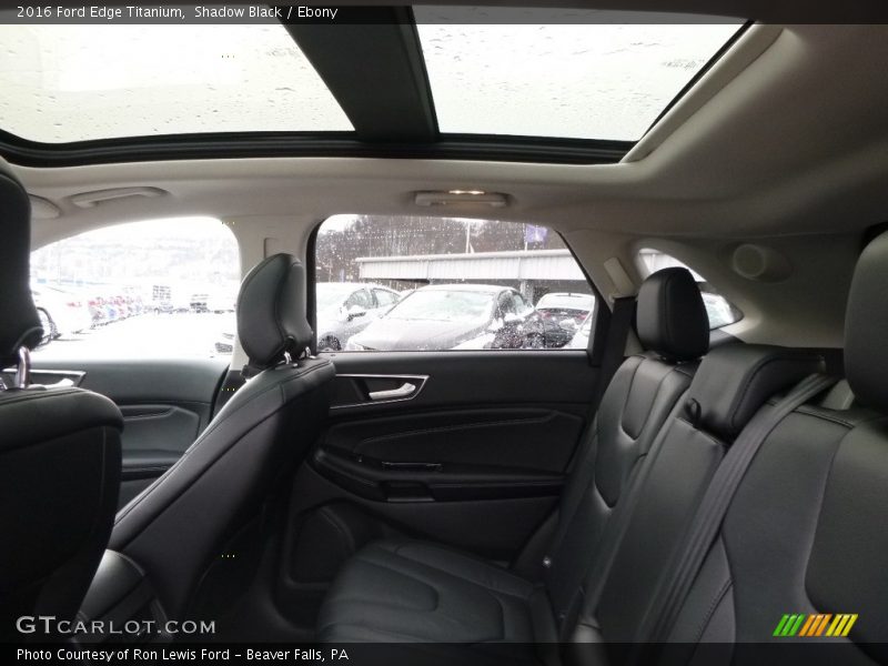 Shadow Black / Ebony 2016 Ford Edge Titanium