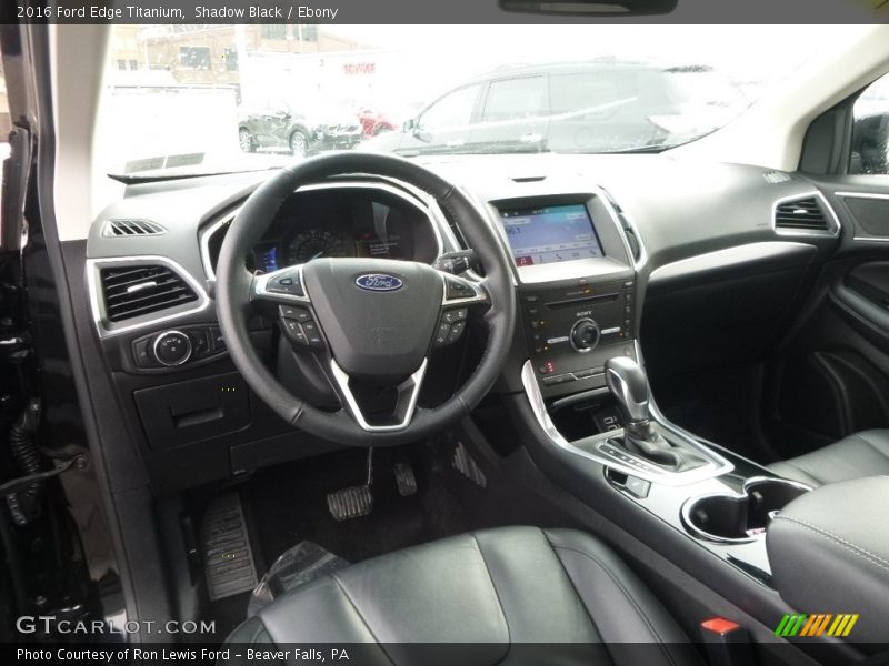 Shadow Black / Ebony 2016 Ford Edge Titanium