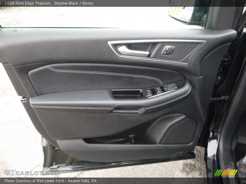 Shadow Black / Ebony 2016 Ford Edge Titanium