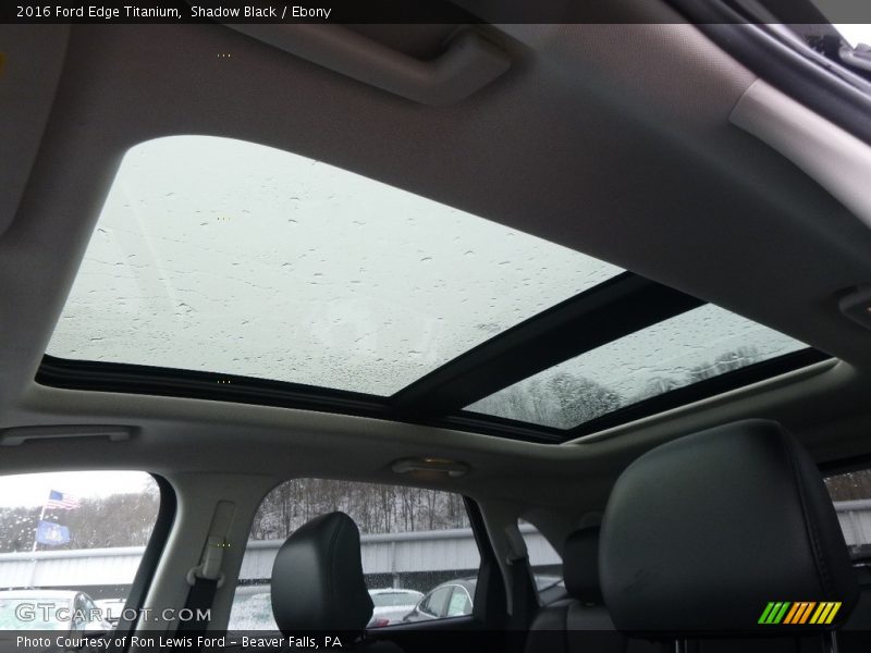 Shadow Black / Ebony 2016 Ford Edge Titanium