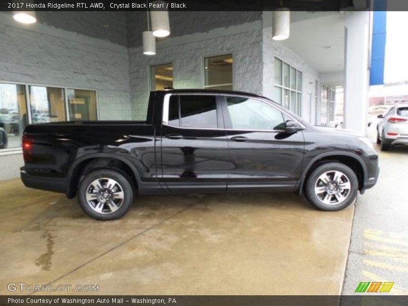  2017 Ridgeline RTL AWD Crystal Black Pearl