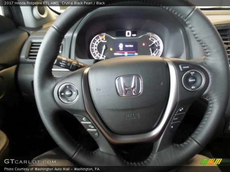  2017 Ridgeline RTL AWD Steering Wheel