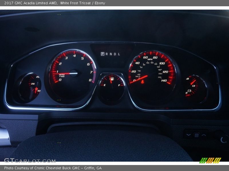 White Frost Tricoat / Ebony 2017 GMC Acadia Limited AWD