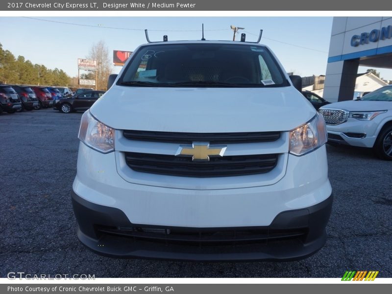 Designer White / Medium Pewter 2017 Chevrolet City Express LT