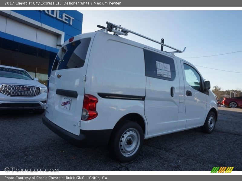 Designer White / Medium Pewter 2017 Chevrolet City Express LT