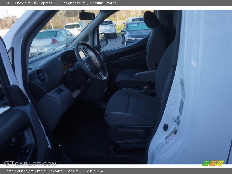 Designer White / Medium Pewter 2017 Chevrolet City Express LT