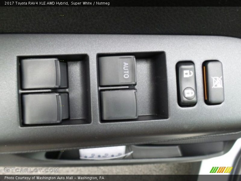 Super White / Nutmeg 2017 Toyota RAV4 XLE AWD Hybrid