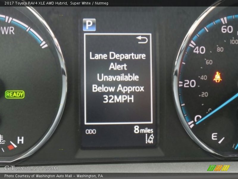 Super White / Nutmeg 2017 Toyota RAV4 XLE AWD Hybrid