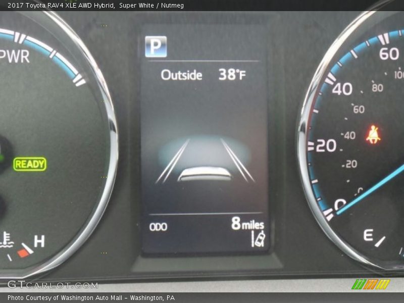 Super White / Nutmeg 2017 Toyota RAV4 XLE AWD Hybrid