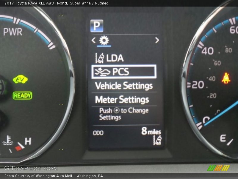 Super White / Nutmeg 2017 Toyota RAV4 XLE AWD Hybrid