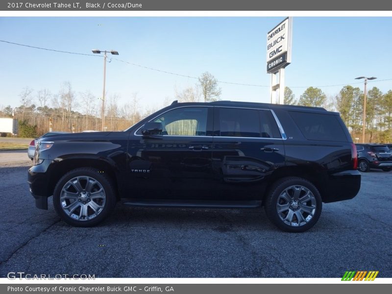 Black / Cocoa/Dune 2017 Chevrolet Tahoe LT