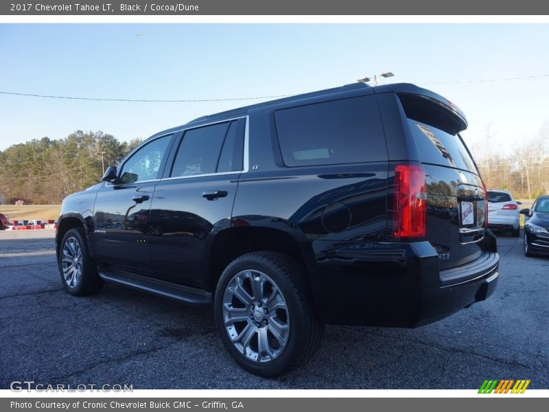 Black / Cocoa/Dune 2017 Chevrolet Tahoe LT