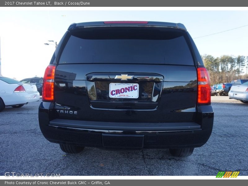 Black / Cocoa/Dune 2017 Chevrolet Tahoe LT
