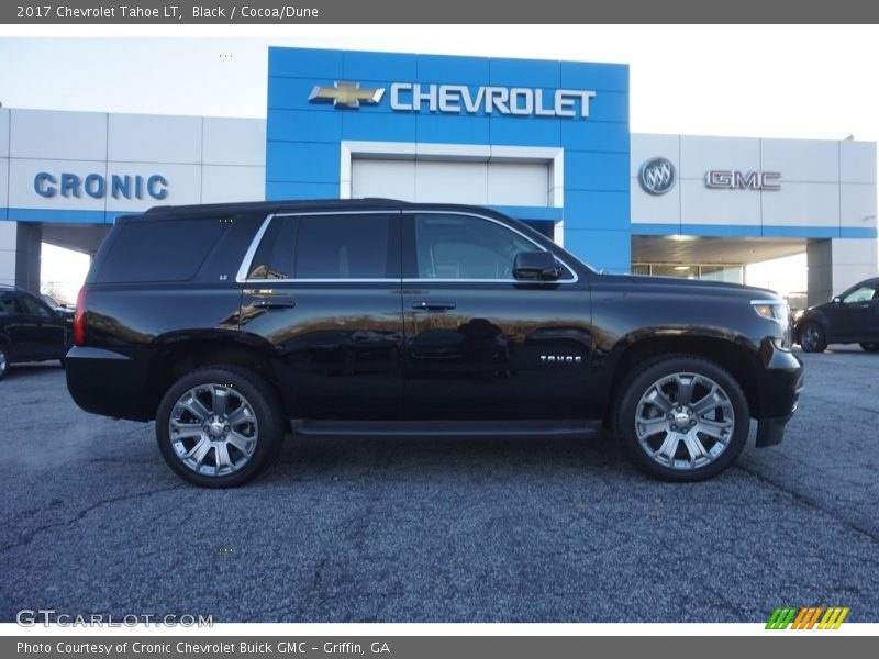 Black / Cocoa/Dune 2017 Chevrolet Tahoe LT