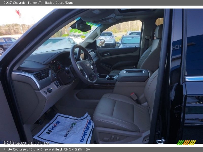 Black / Cocoa/Dune 2017 Chevrolet Tahoe LT