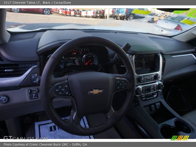 Black / Cocoa/Dune 2017 Chevrolet Tahoe LT