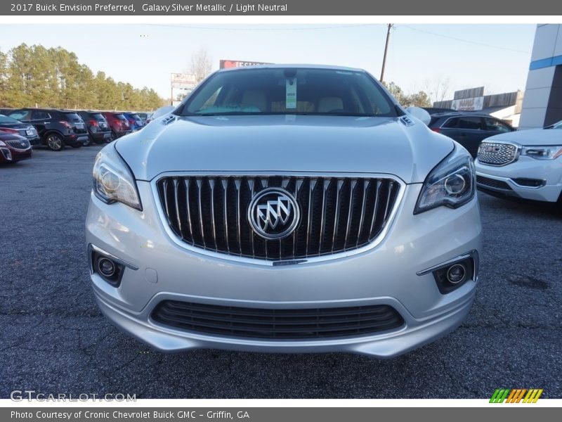 Galaxy Silver Metallic / Light Neutral 2017 Buick Envision Preferred