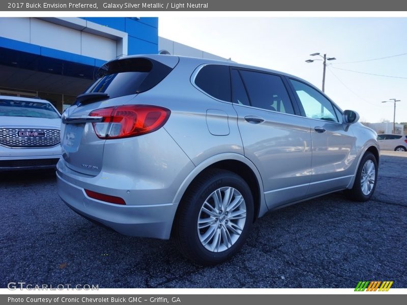 Galaxy Silver Metallic / Light Neutral 2017 Buick Envision Preferred