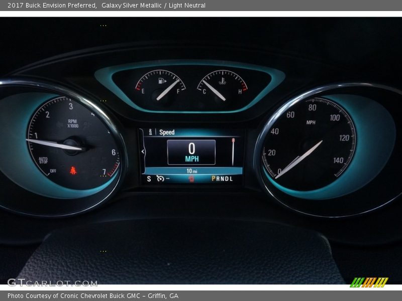Galaxy Silver Metallic / Light Neutral 2017 Buick Envision Preferred