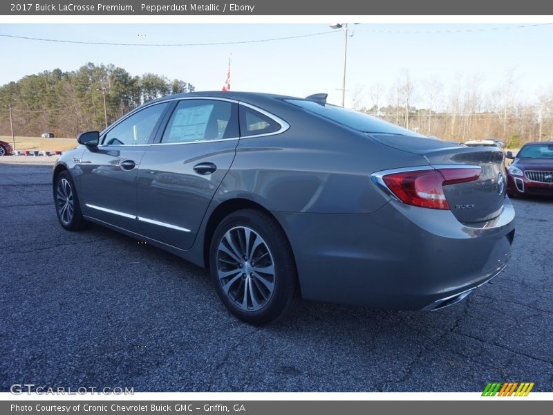 Pepperdust Metallic / Ebony 2017 Buick LaCrosse Premium