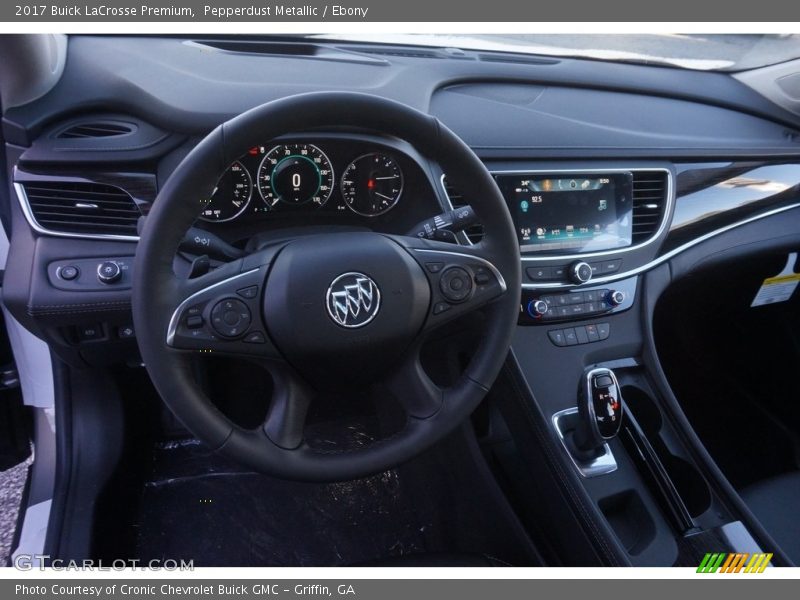 Pepperdust Metallic / Ebony 2017 Buick LaCrosse Premium