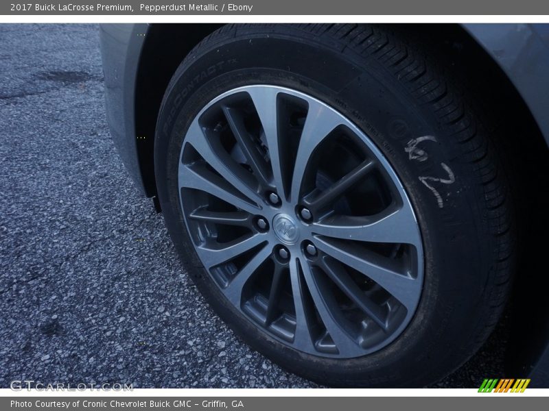 Pepperdust Metallic / Ebony 2017 Buick LaCrosse Premium