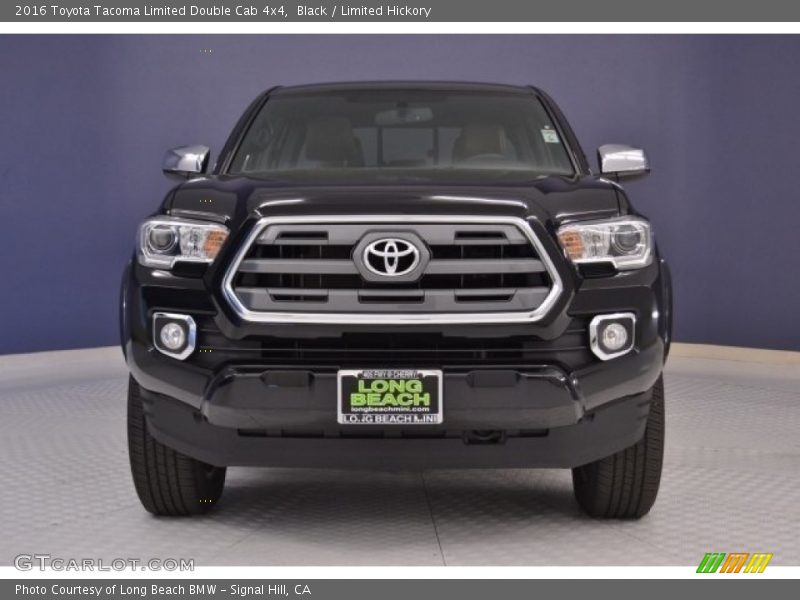 Black / Limited Hickory 2016 Toyota Tacoma Limited Double Cab 4x4