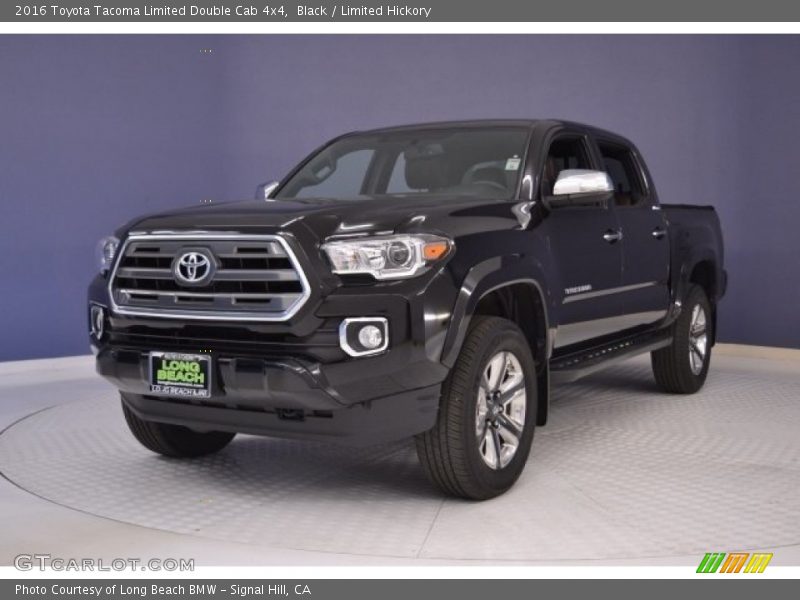Black / Limited Hickory 2016 Toyota Tacoma Limited Double Cab 4x4