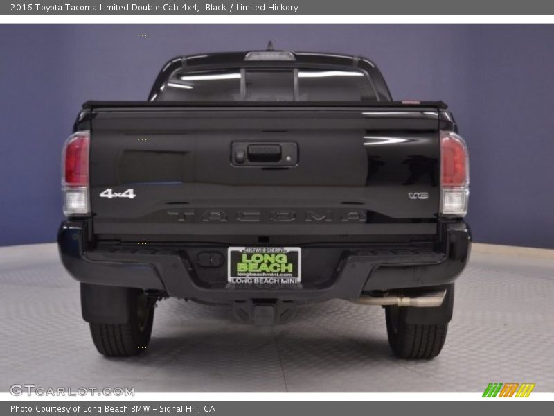 Black / Limited Hickory 2016 Toyota Tacoma Limited Double Cab 4x4
