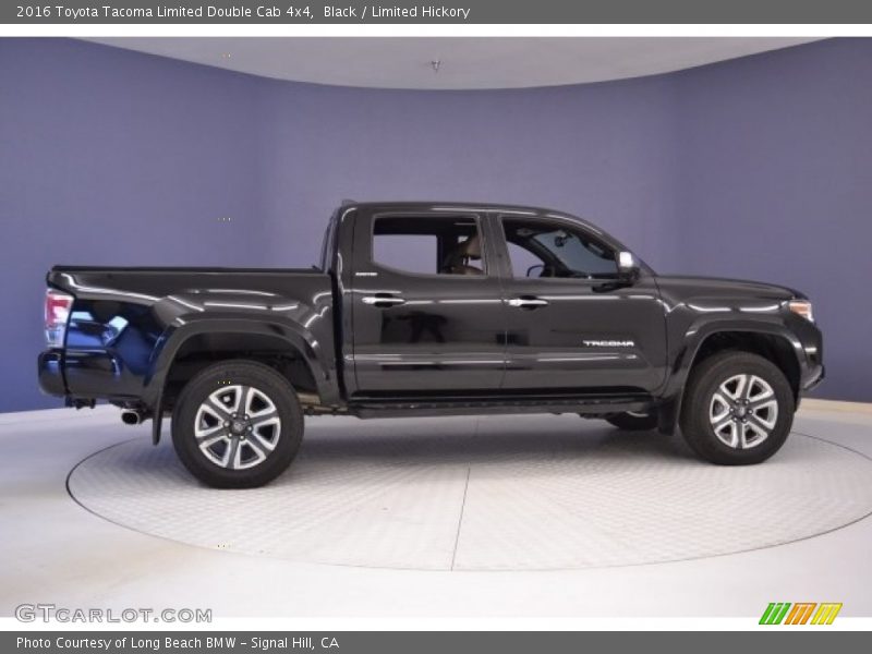 Black / Limited Hickory 2016 Toyota Tacoma Limited Double Cab 4x4