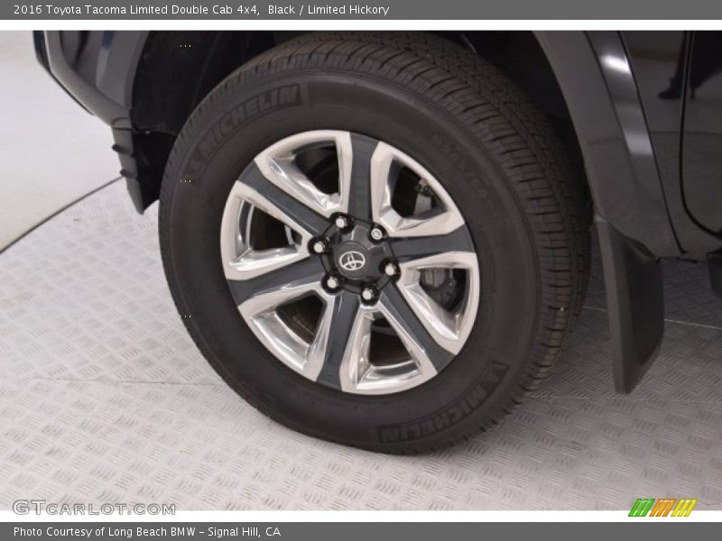 Black / Limited Hickory 2016 Toyota Tacoma Limited Double Cab 4x4